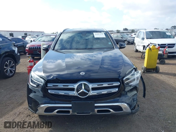 2020 Mercedes-Benz GLC 300 with VIN WDC0G8DB7LF718775, listed as a IAAI auction lot 41807370 with 59,120 mi miles and . Bid and sale history available at DreamBid. Image 12.