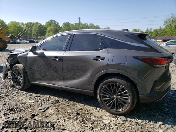 2025 Lexus RX 350 with VIN 2T2BAMCA3SC097099, listed as a Copart auction lot 54710035 with 3,483 mi miles and Salvage title. Bid and sale history available at DreamBid. Image 2.