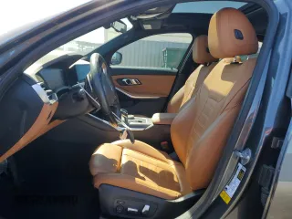 2021 BMW 3 Series 330i with VIN 3MW5R1J08M8B68719, listed as a Copart auction lot 49869565 with 41,200 mi miles and Salvage Title. Bid and sale history available at carsss.com. Image 7.