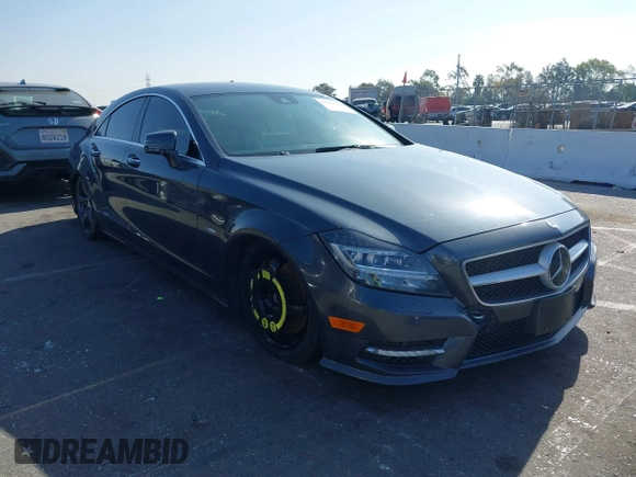 2012 Mercedes-Benz CLS 550 with VIN WDDLJ9BB9CA021186, listed as a IAAI auction lot 41388368 with 115,575 mi miles and . Bid and sale history available at DreamBid. Image 1.