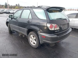 2001 Lexus RX 300 with VIN JTJGF10U310117348, listed as a IAAI auction lot 41844972 with 161,561 mi miles. Bid and sale history available at carsss.com. Image 3.