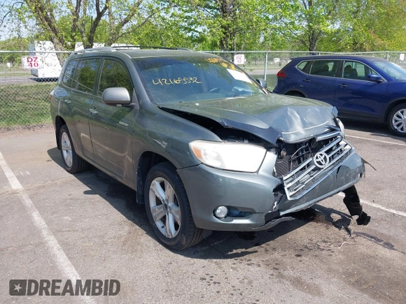 2010 Toyota Highlander Limited with VIN 5TDDK3EH4AS026823, listed as a IAAI auction lot 42165532 with 231,384 mi miles and . Bid and sale history available at DreamBid. Image 1.