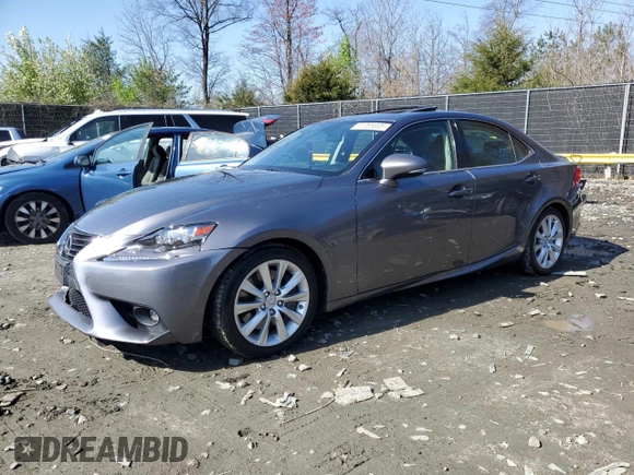 2016 Lexus IS 300/350 with VIN JTHCM1D26G5010546, listed as a Copart auction lot 51065005 with 89,886 mi miles and Salvage title. Bid and sale history available at DreamBid. Image 1.