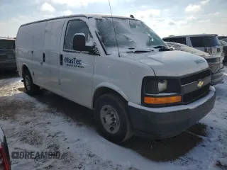 2017 Chevrolet Express Cargo with VIN 1GCWGAFF9H1289313, listed as a Copart auction lot 86978034 with 202,794 mi miles and Salvage title. Bid and sale history available at DreamBid. Image 4.
