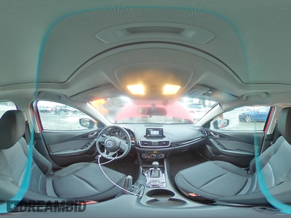2016 Mazda 3 i Touring with VIN 3MZBM1L76GM319998, listed as a Copart auction lot 52292625 with 67,784 mi miles and Salvage title. Bid and sale history available at DreamBid. Image 12.