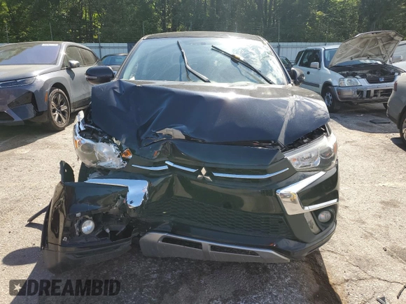 2019 Mitsubishi Outlander SE with VIN JA4AP4AU7KU017439, listed as a Copart auction lot 55813775 with Not provided miles and Clean title. Bid and sale history available at DreamBid. Image 5.