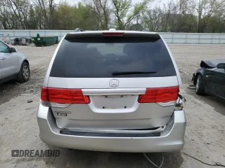 2008 Honda Odyssey EX-L with VIN 5FNRL38608B002157, listed as a Copart auction lot 55074735 with 205,611 mi miles and Non Repairable. Bid and sale history available at DreamBid. Image 6.