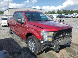 2016 Ford F-150 XL with VIN 1FTEW1CP4GFD12090, listed as a Copart auction lot 55382975 with 55,603 mi miles and Salvage title. Bid and sale history available at DreamBid. Image 4.