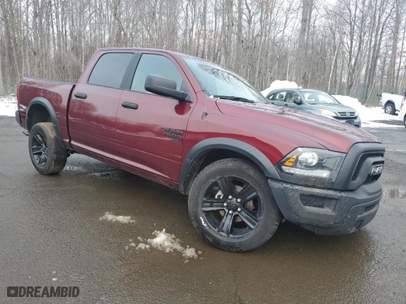 2024 Ram 1500 Classic Warlock with VIN 1C6RR7LG2RS149355, listed as a Copart auction lot 43338285 with 23,975 mi miles and Clean Title. Bid and sale history available at carsss.com. Image 4.