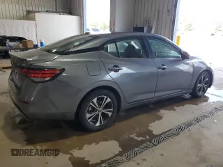 2022 Nissan Sentra SV with VIN 3N1AB8CV2NY315905, listed as a Copart auction lot 55638945 with 43,416 mi miles and Salvage Title. Bid and sale history available at DreamBid. Image 3.