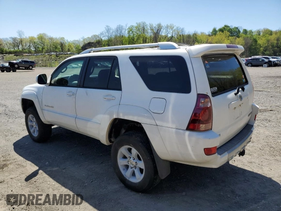2004 Toyota 4Runner SR5 with VIN JTEBU14R140031254, listed as a Copart auction lot 55042515 with 237,882 mi miles and Clean Title. Bid and sale history available at DreamBid. Image 2.