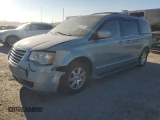 2008 Chrysler Town & Country Touring with VIN 2A8HR54P78R767979, listed as a Copart auction lot 46661925 with 189,197 mi miles and Salvage Title. Bid and sale history available at carsss.com. Image 1.