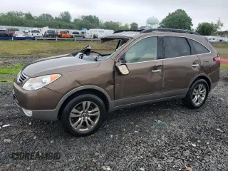 2012 Hyundai Veracruz GLS z VIN KM8NUDCC5CU191575, wystawiony jako Copart lot #57048395 z przebiegiem 157 346 mil mil oraz Szkoda całkowita • Salvage title. Historia ofert i sprzedaży dostępna na DreamBid. Obrazek 1.