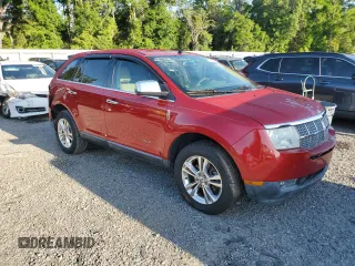 2010 Lincoln MKX with VIN 2LMDJ6JCXABJ27364, listed as a Copart auction lot 52365545 with 140,150 mi miles and Salvage Title. Bid and sale history available at carsss.com. Image 4.