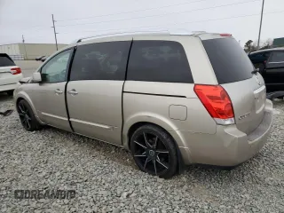 2007 Nissan Quest S with VIN 5N1BV28U07N116577, listed as a Copart auction lot 83698144 with 143,921 mi miles and Salvage Title. Bid and sale history available at carsss.com. Image 2.