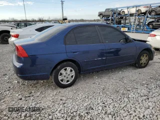 2003 Honda Civic LX with VIN 1HGES16553L023044, listed as a Copart auction lot 50817205 with 231,232 mi miles and Salvage Title. Bid and sale history available at DreamBid. Image 3.