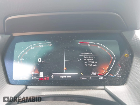 2022 BMW 2 Series 228i with VIN WBA53AK01N7K15253, listed as a IAAI auction lot 42091484 with 29,489 mi miles and . Bid and sale history available at DreamBid. Image 7.
