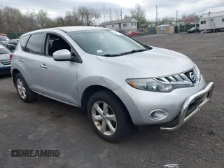 2010 Nissan Murano SL with VIN JN8AZ1MW6AW130883, listed as a IAAI auction lot 42080694 with 172,369 mi miles. Bid and sale history available at carsss.com. Image 1.