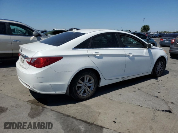 2012 Hyundai Sonata GLS with VIN 5NPEB4AC1CH480315, listed as a Copart auction lot 68141644 with 140,363 mi miles and Salvage Title. Bid and sale history available at carsss.com. Image 3.