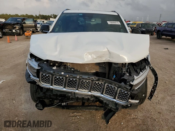 2023 Jeep Grand Wagoneer with VIN 1C4SJVEJ0PS545778, listed as a Copart auction lot 78696014 with 27,771 mi miles and Salvage title. Bid and sale history available at DreamBid. Image 5.
