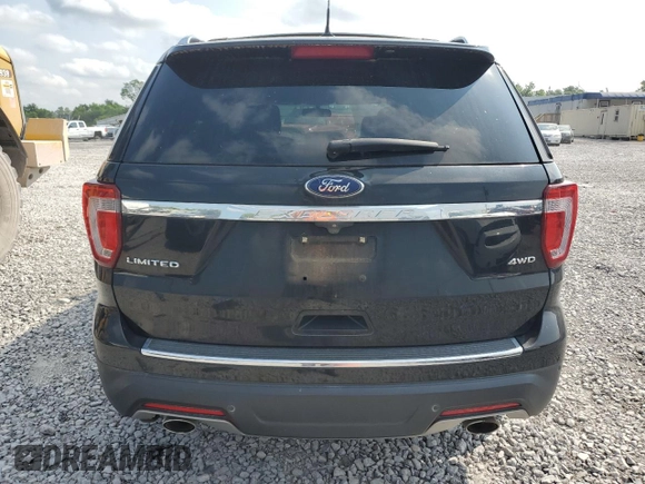 2018 Ford Explorer Limited with VIN 1FM5K8F82JGB57691, listed as a Copart auction lot 59393015 with 122,454 mi miles and Salvage title. Bid and sale history available at DreamBid. Image 6.