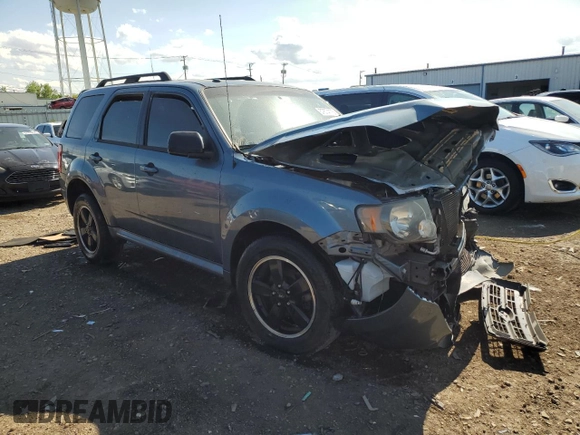 2011 Ford Escape XLT with VIN 1FMCU9D76BKC64128, listed as a Copart auction lot 57674175 with 131,391 mi miles and Salvage title. Bid and sale history available at DreamBid. Image 4.