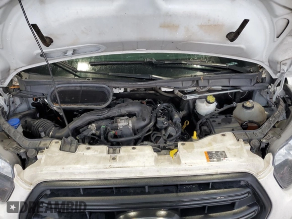 2020 Ford Transit Cargo with VIN 1FTBR1Y8XLKB58322, listed as a Copart auction lot 53746245 with 292,325 mi miles and Salvage Title. Bid and sale history available at DreamBid. Image 12.