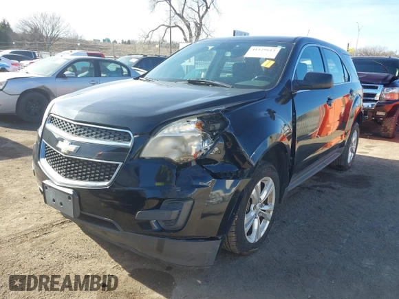 2012 Chevrolet Equinox LS with VIN 2GNALBEK2C1198615, listed as a IAAI auction lot 41129615 with 147,123 mi miles and . Bid and sale history available at DreamBid. Image 2.