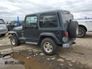 2002 Jeep Wrangler Sahara with VIN 1J4FA59S42P776905, listed as a Copart auction lot 53373015 with 231,915 mi miles and Clean Title. Bid and sale history available at carsss.com. Image 2.
