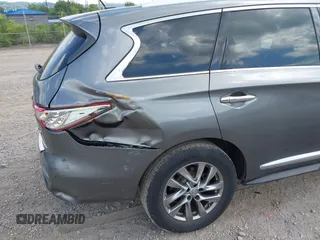 2015 Infiniti QX60 with VIN 5N1AL0MM2FC536816, listed as a IAAI auction lot 42545584 with 109,542 mi miles and . Bid and sale history available at DreamBid. Image 6.