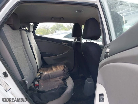 2017 Hyundai Accent SE with VIN KMHCT5AE4HU313404, listed as a IAAI auction lot 42035860 with 123,951 mi miles. Bid and sale history available at carsss.com. Image 8.