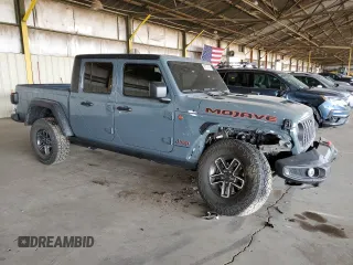 2024 Jeep Gladiator Mojave with VIN 1C6JJTEG8RL115148, listed as a Copart auction lot 58774745 with 16,281 mi miles and Salvage title. Bid and sale history available at DreamBid. Image 4.