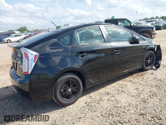 2015 Toyota Prius Four with VIN JTDKN3DU7F0457437, listed as a IAAI auction lot 41936602 with Not Provided miles. Bid and sale history available at carsss.com. Image 4.