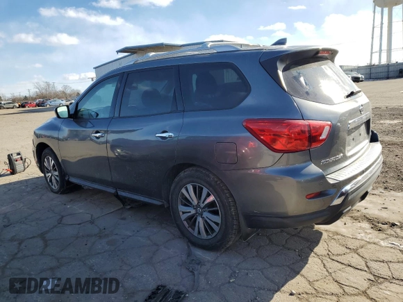 2020 Nissan Pathfinder S with VIN 5N1DR2AM2LC602191, listed as a Copart auction lot 89265205 with 129,199 mi miles and Clean Title. Bid and sale history available at carsss.com. Image 2.
