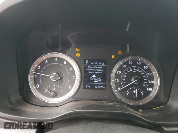 2022 Hyundai Venue SE with VIN KMHRB8A37NU134637, listed as a Copart auction lot 60866415 with 121,028 mi miles and Salvage title. Bid and sale history available at DreamBid. Image 9.