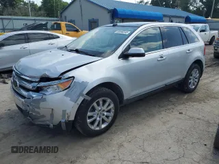 2011 Ford Edge Limited with VIN 2FMDK3KC8BBB27418, listed as a Copart auction lot 58550245 with 209,861 mi miles and Salvage title. Bid and sale history available at DreamBid. Image 1.