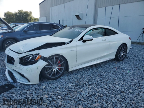 2015 Mercedes-Benz S 63 AMG with VIN WDDXJ7JB4FA009040, listed as a Copart auction lot 55732965 with 41,852 mi miles and Salvage Title. Bid and sale history available at DreamBid. Image 1.