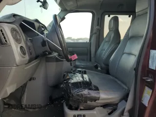 2010 Ford Econoline Wagon XL with VIN 1FMNE1BL8ADA22032, listed as a Copart auction lot 75355174 with 125,262 mi miles and Salvage Title. Bid and sale history available at carsss.com. Image 7.