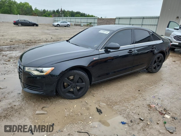 2012 Audi A6 Premium Plus with VIN WAUGGAFC9CN149299, listed as a Copart auction lot 61159115 with 114,782 mi miles and Non repairable. Bid and sale history available at DreamBid. Image 1.