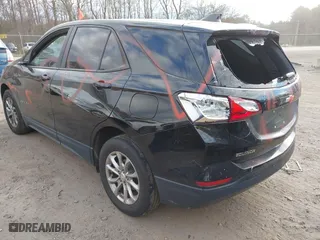 2020 Chevrolet Equinox LS with VIN 2GNAXSEV3L6234376, listed as a IAAI auction lot 40785996 with 68,263 mi miles. Bid and sale history available at carsss.com. Image 3.