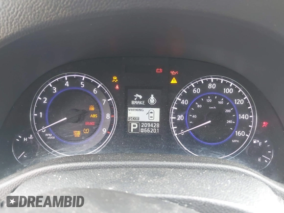 2010 Infiniti G37 Journey with VIN JN1CV6AP0AM403860, listed as a IAAI auction lot 42193025 with 209,428 mi miles and . Bid and sale history available at DreamBid. Image 7.