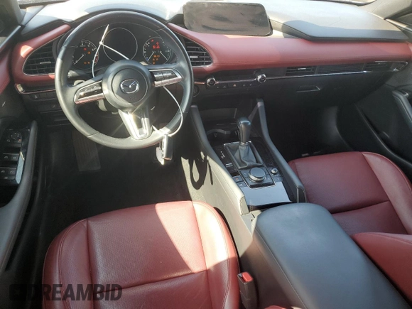2021 Mazda 3 Premium with VIN JM1BPAML4M1401436, listed as a Copart auction lot 52317505 with 72,680 mi miles and Salvage Title. Bid and sale history available at DreamBid. Image 8.