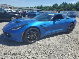 2014 Chevrolet Corvette Z51 1LT z VIN 1G1YG2D78E5120732, wystawiony jako Copart lot #57976955 z przebiegiem 68 193 mil mil oraz Szkoda całkowita • Salvage title. Historia ofert i sprzedaży dostępna na DreamBid. Obrazek 1.