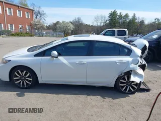 2015 Honda Civic EX-L with VIN 19XFB2F96FE255743, listed as a IAAI auction lot 42083156 with Not Provided miles and . Bid and sale history available at DreamBid. Image 13.