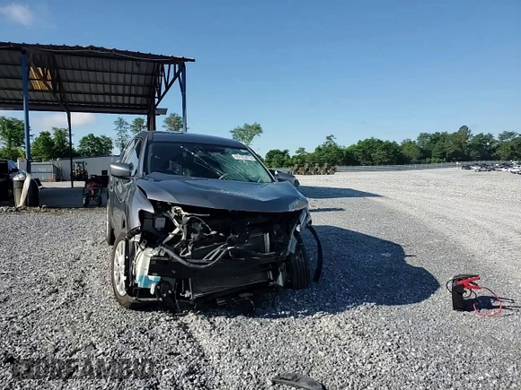 2017 Nissan Rogue S with VIN KNMAT2MV2HP508065, listed as a Copart auction lot 55185215 with 88,076 mi miles and Salvage title. Bid and sale history available at DreamBid. Image 14.