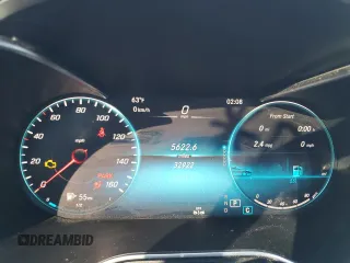 2021 Mercedes-Benz C 300 with VIN W1KWK8DB5MG090344, listed as a Copart auction lot 88542125 with 32,922 mi miles and Salvage Title. Bid and sale history available at DreamBid. Image 9.