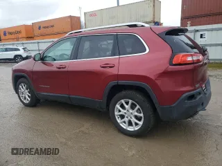 2014 Jeep Cherokee Latitude with VIN 1C4PJLCBXEW172132, listed as a Copart auction lot 47528285 with 154,268 mi miles and Salvage Title. Bid and sale history available at carsss.com. Image 2.