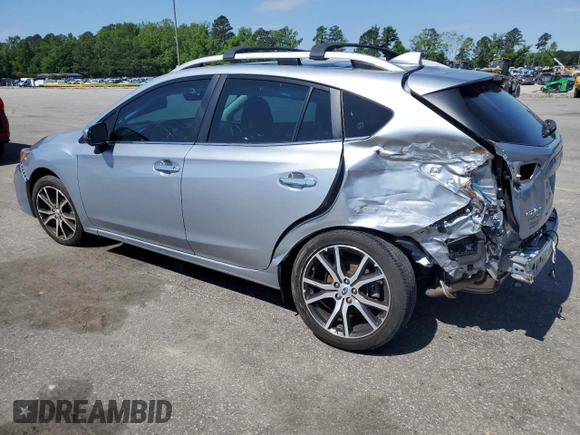 2019 Subaru Impreza Limited with VIN 4S3GTAT63K3745144, listed as a Copart auction lot 52885095 with 15,934 mi miles and Salvage title. Bid and sale history available at DreamBid. Image 2.