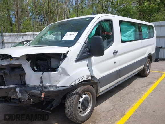 2023 Ford Transit Passenger XL с VIN 1FBAX2Y82PKA55722, выставлен на аукционе IAAI как лот 42240587 с пробегом 42 172 миль миль и . История ставок и продаж доступна на DreamBid. Изображение 2.