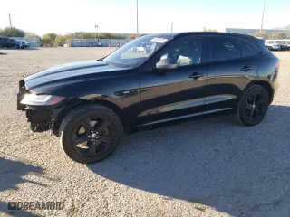 2017 Jaguar F-PACE 35t R-Sport with VIN SADCL2BV4HA064626, listed as a Copart auction lot 80578174 with 114,993 mi miles and Salvage Title. Bid and sale history available at carsss.com. Image 1.